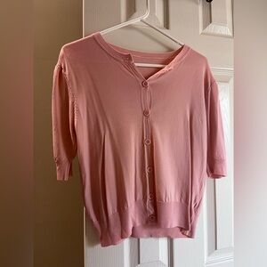 Coral Lightweight Cardigan